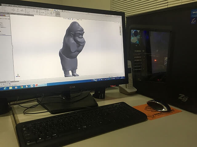 キャラクター3Dデータ画像